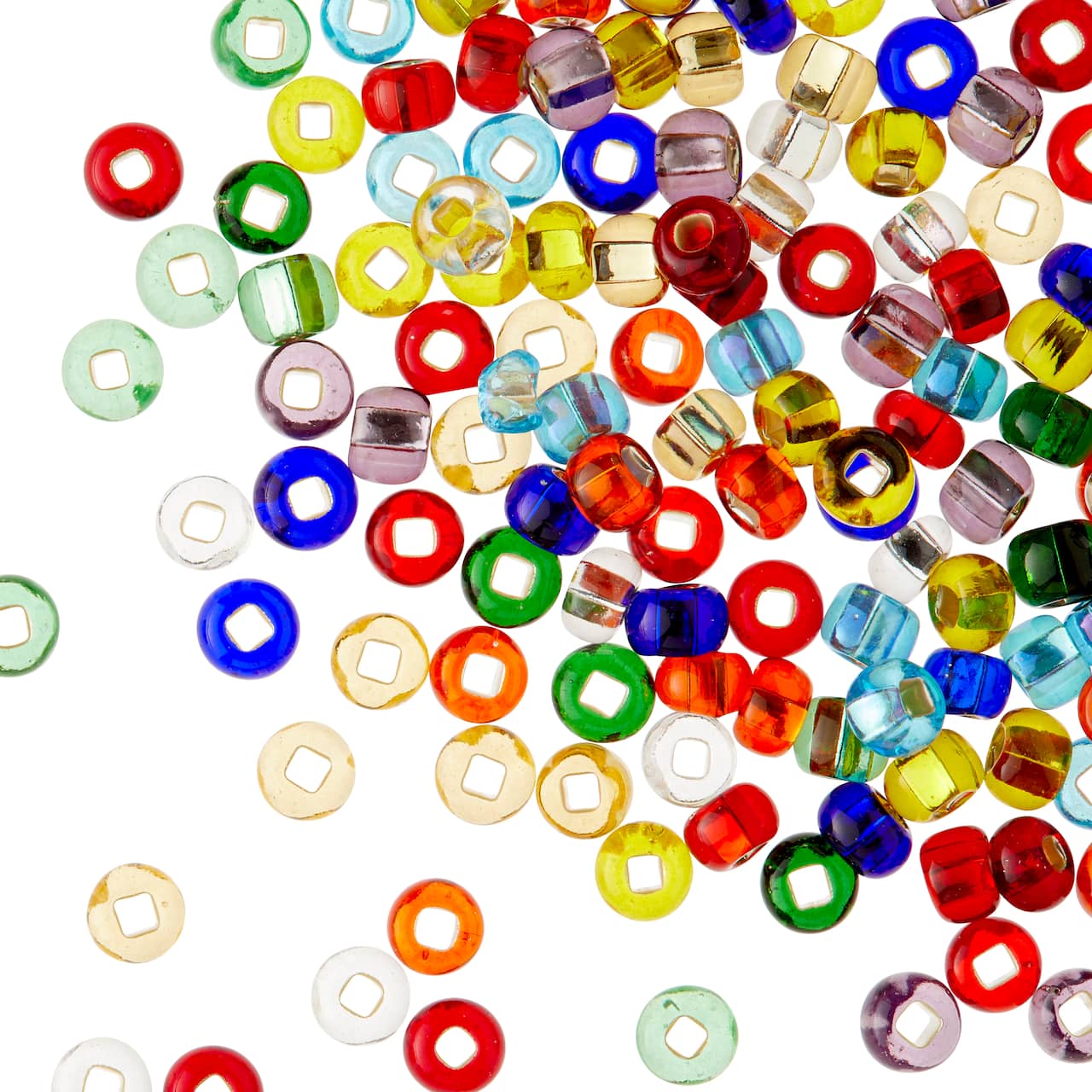 12 Pack: John Bead Silver Lined Czech Glass Seed Beads, 6/0